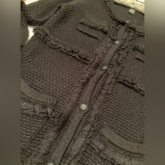 INC (Macy’s Internat’l Concepts) Elegant Parisienne-style Evening Cardigan Sz S - Picture 10 of 11
